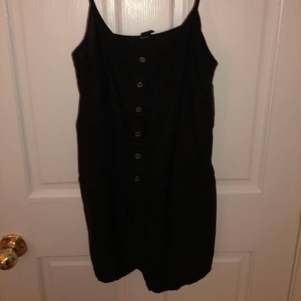 Forever 21 black romper